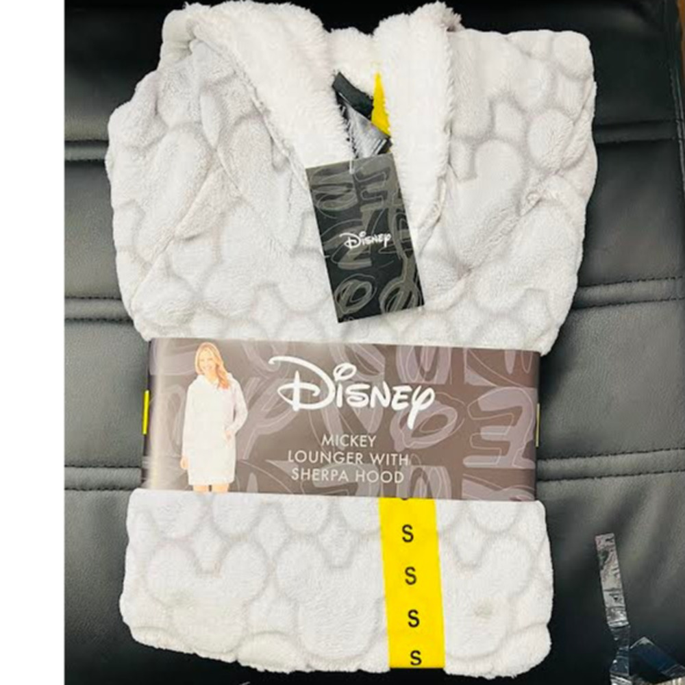 NWT! Mickey Mouse Fleece Lounge Hoodie X-SMALL - Picture 7 of 7